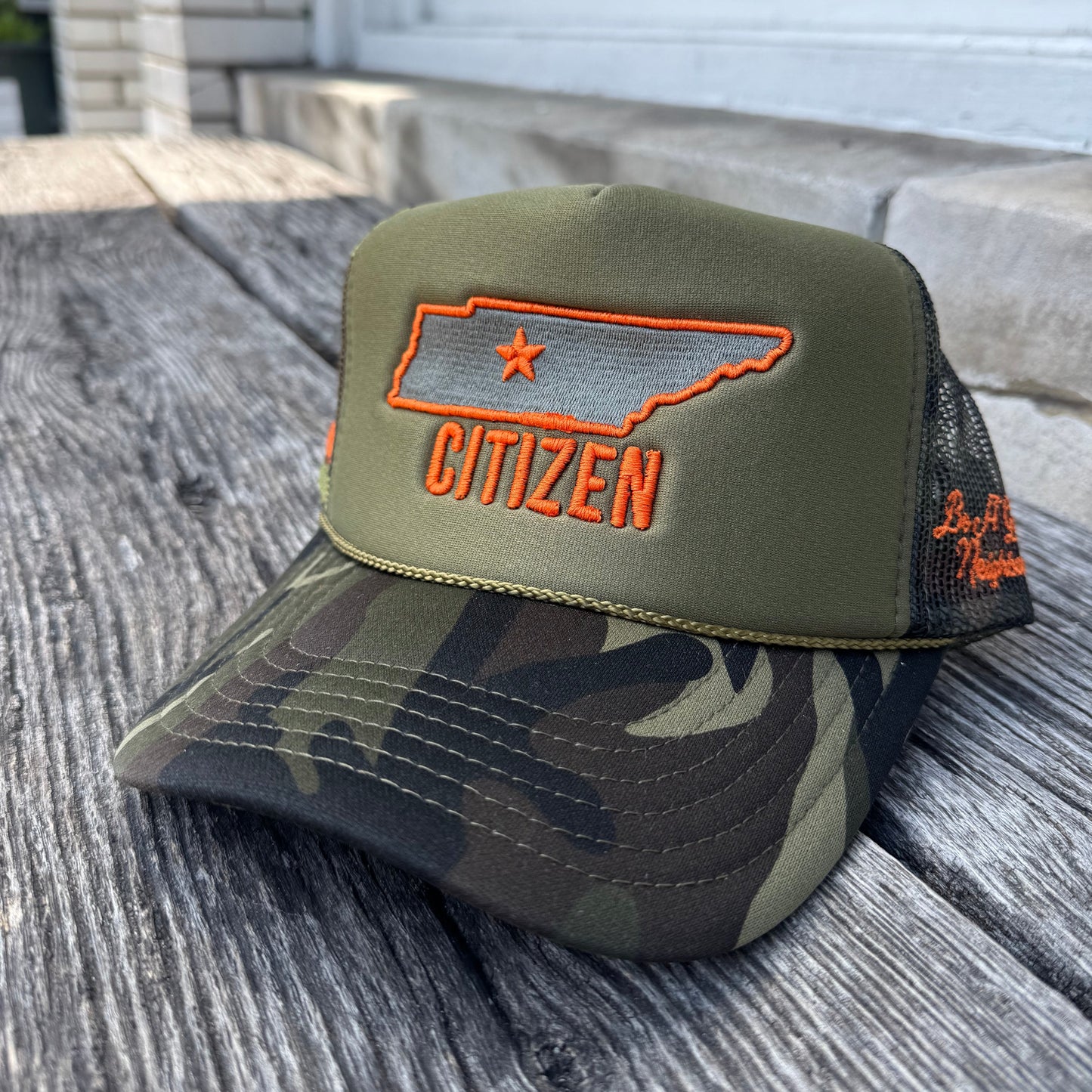Citizen Dark Camo Trucker Hat