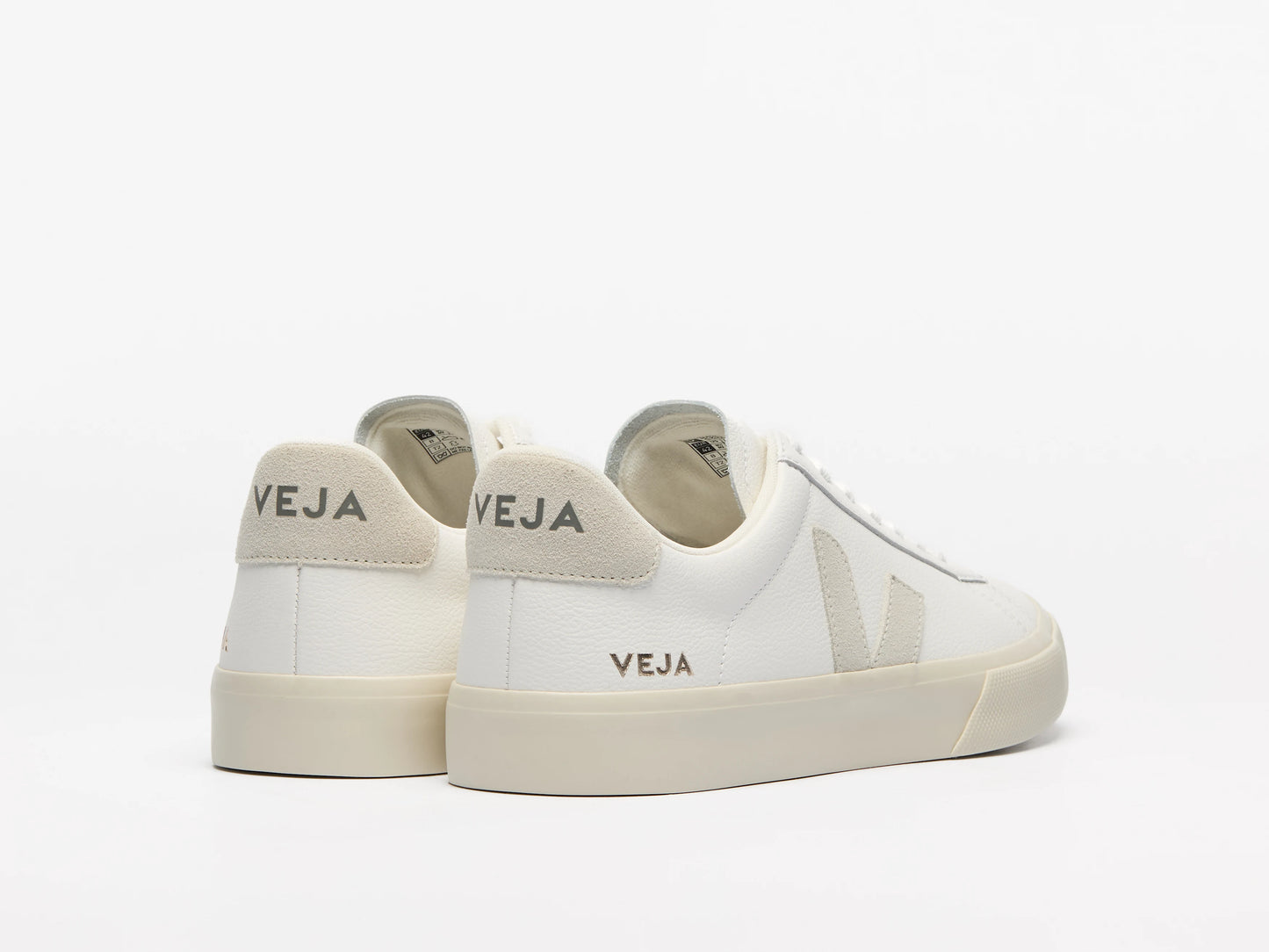 Veja Womens Campo Leather - White Natural