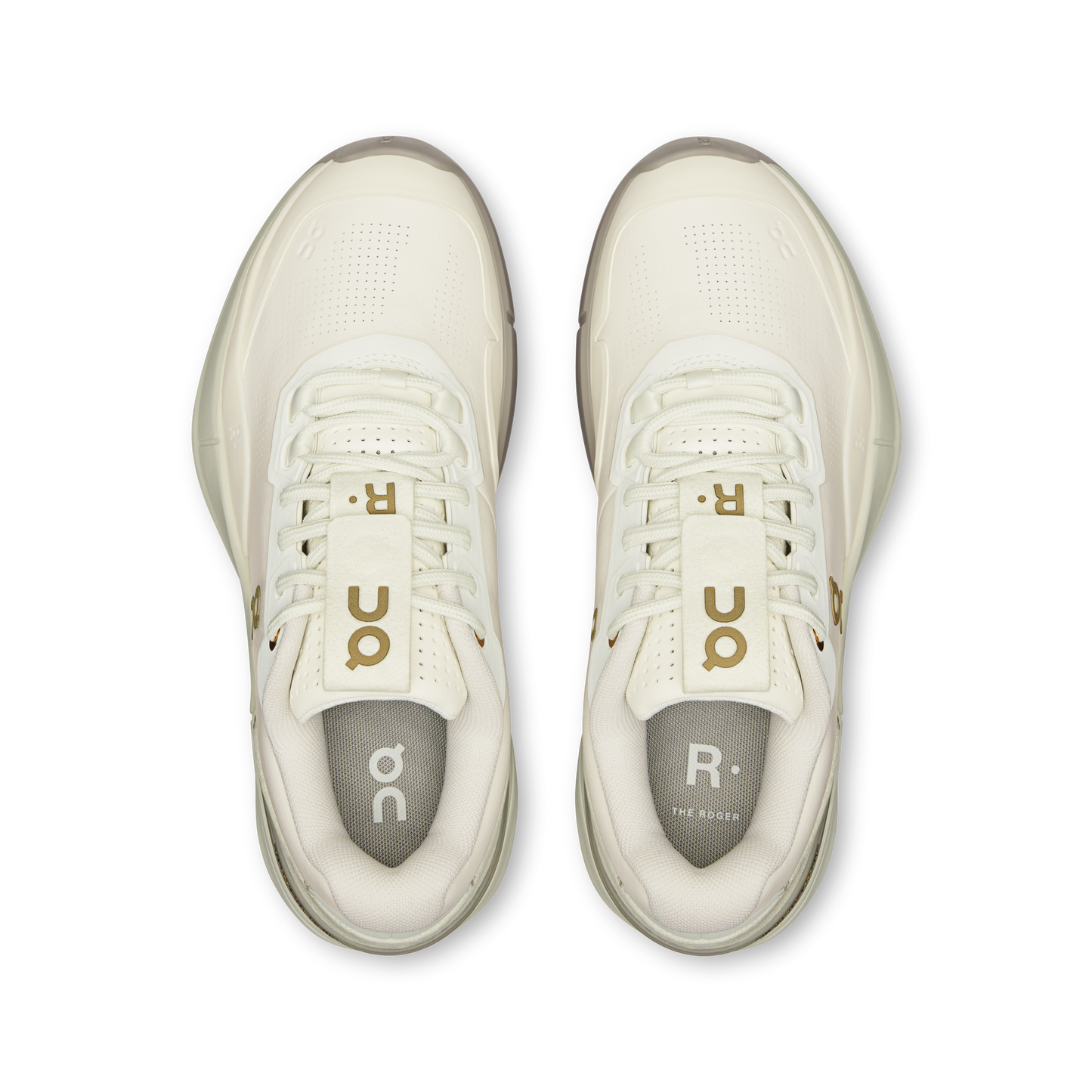 The Roger Pro Ace Mens Ivory/Fog
