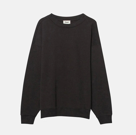 Elwood Clothing Core Oversized Crewneck- Vintage black