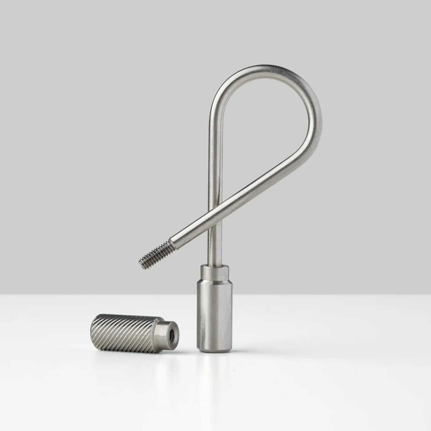 Craighill  Closed Helix Keyring - Stainless Steel