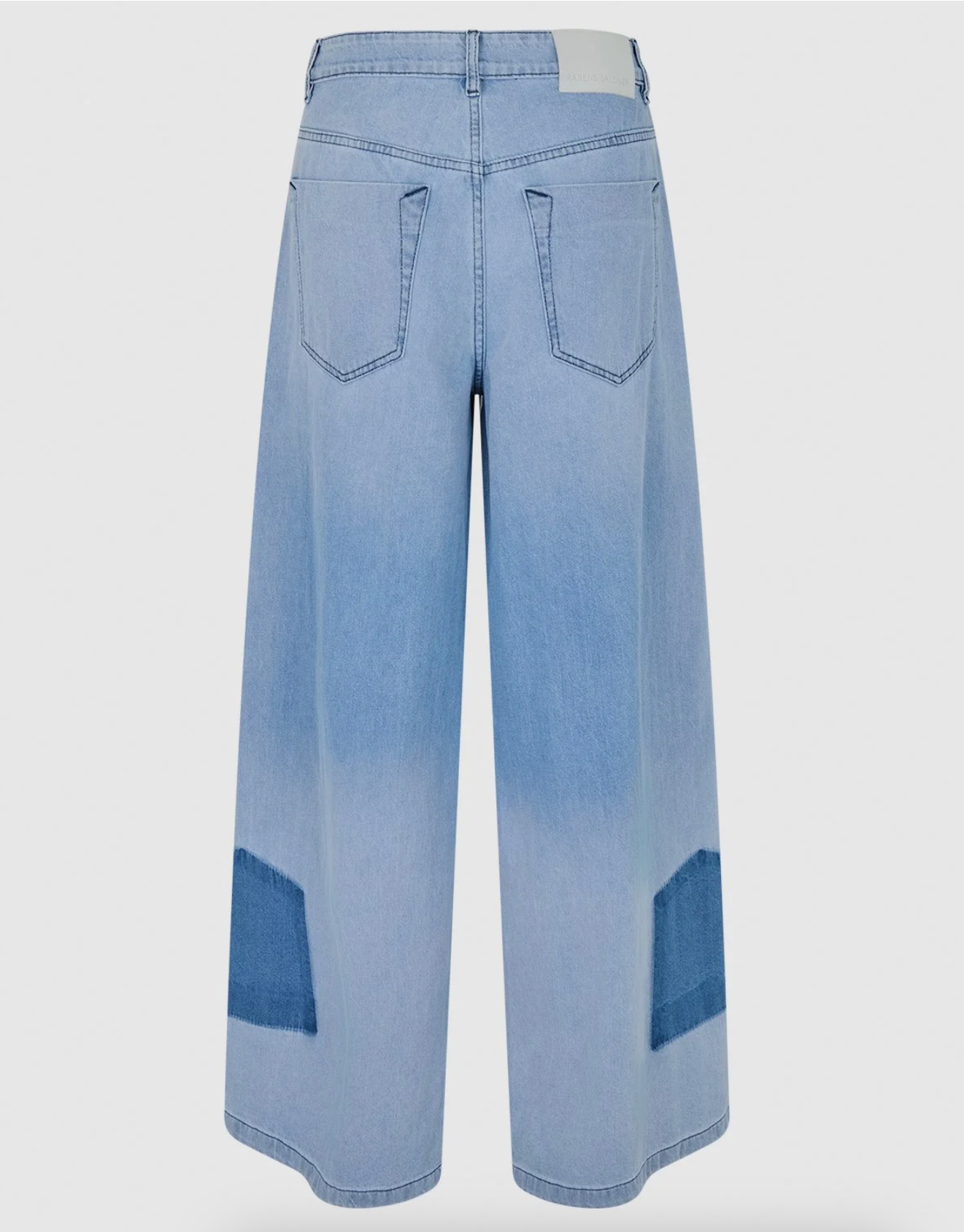 Rabens Saloner Lane Light Denim wide Leg Pants