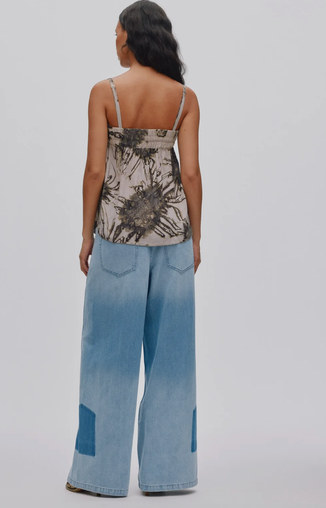 Rabens Saloner Lane Light Denim wide Leg Pants