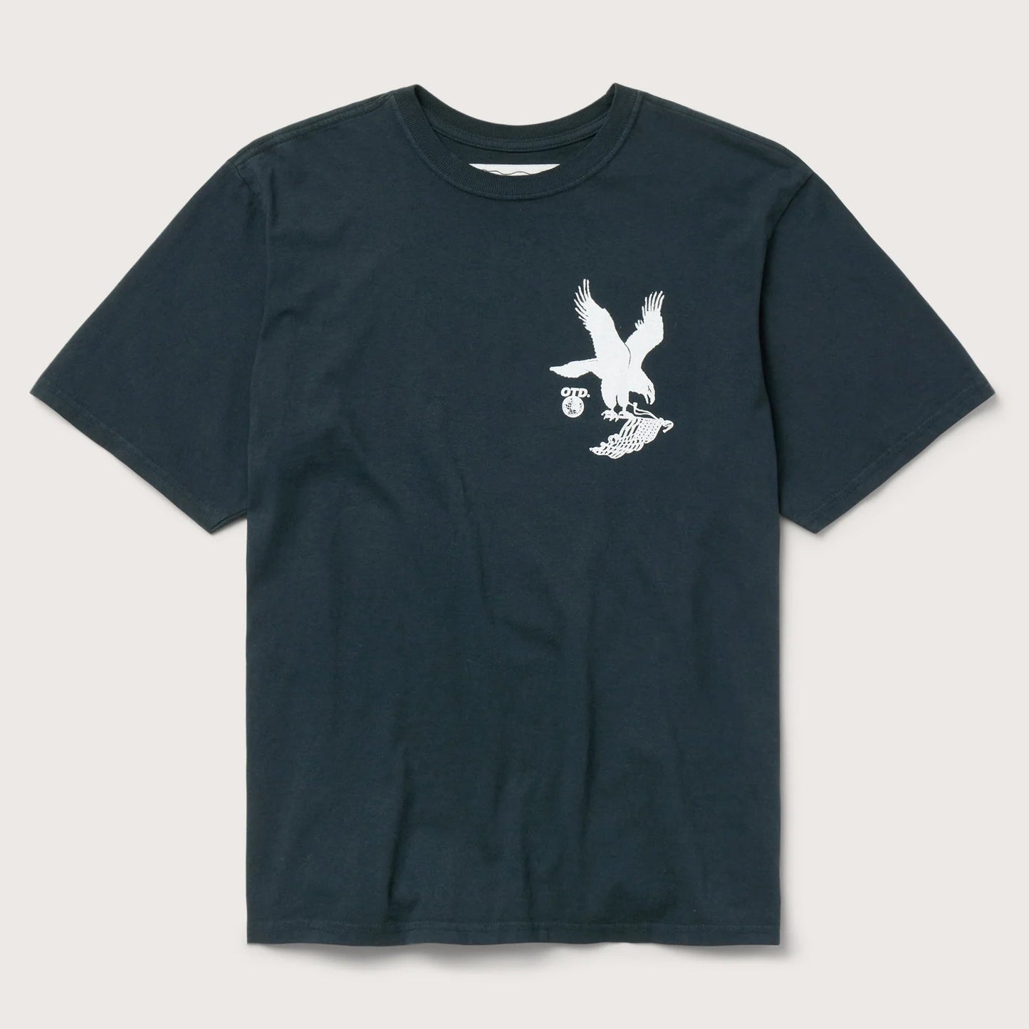 ONE OF THESE DAYS Where Eagles Dare TShirt- Washed Balck