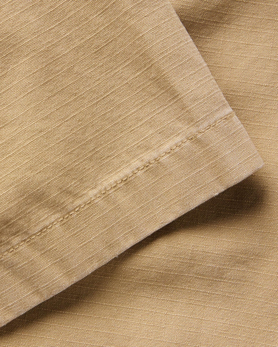 Taylor Stitch The Short Sleeve  Mechanic Shirt- Khaki