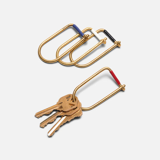Craighill Wilson Keyring Enameled- Black